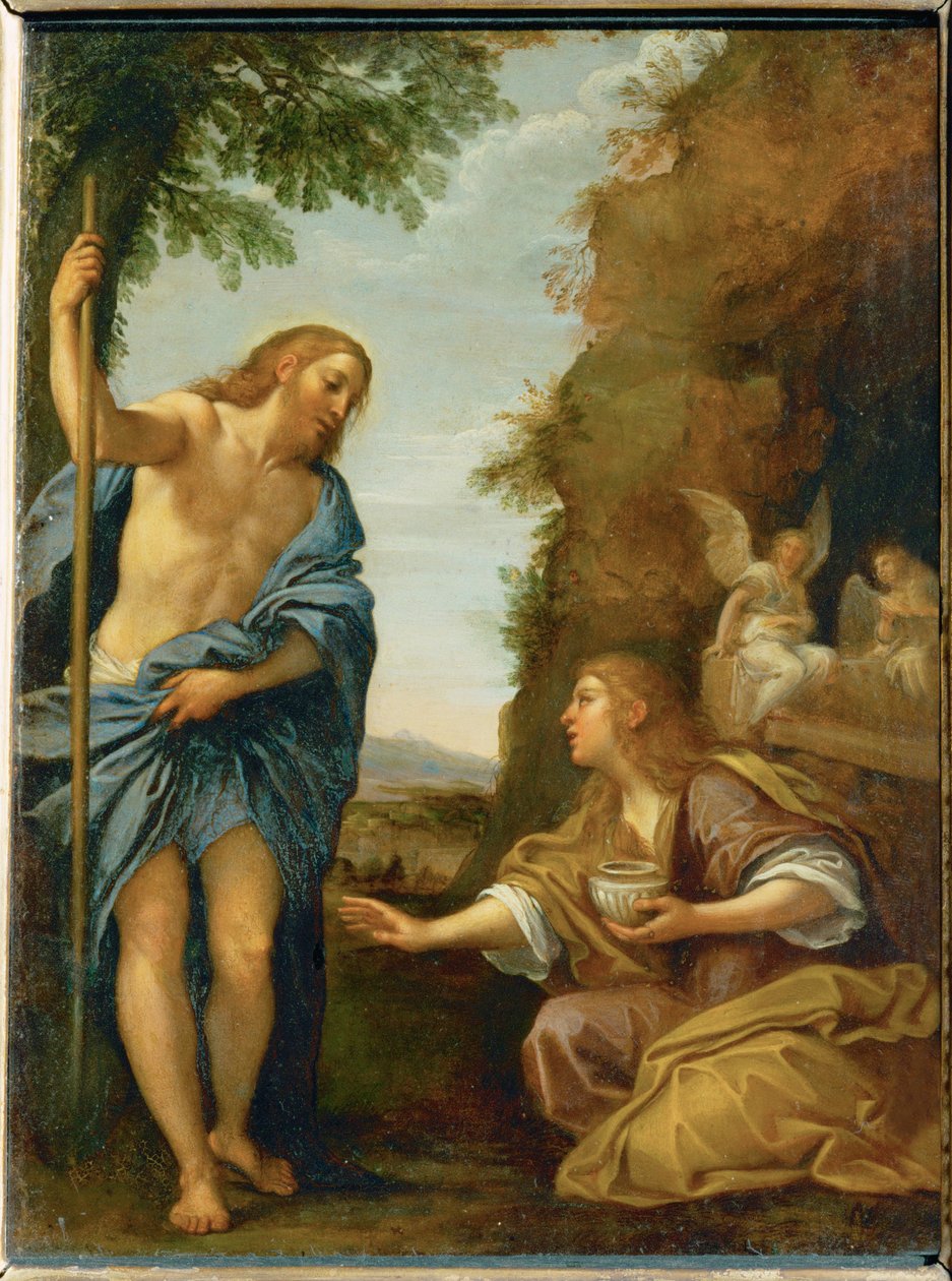 Cristo e la Maddalena ... da Francesco Albani