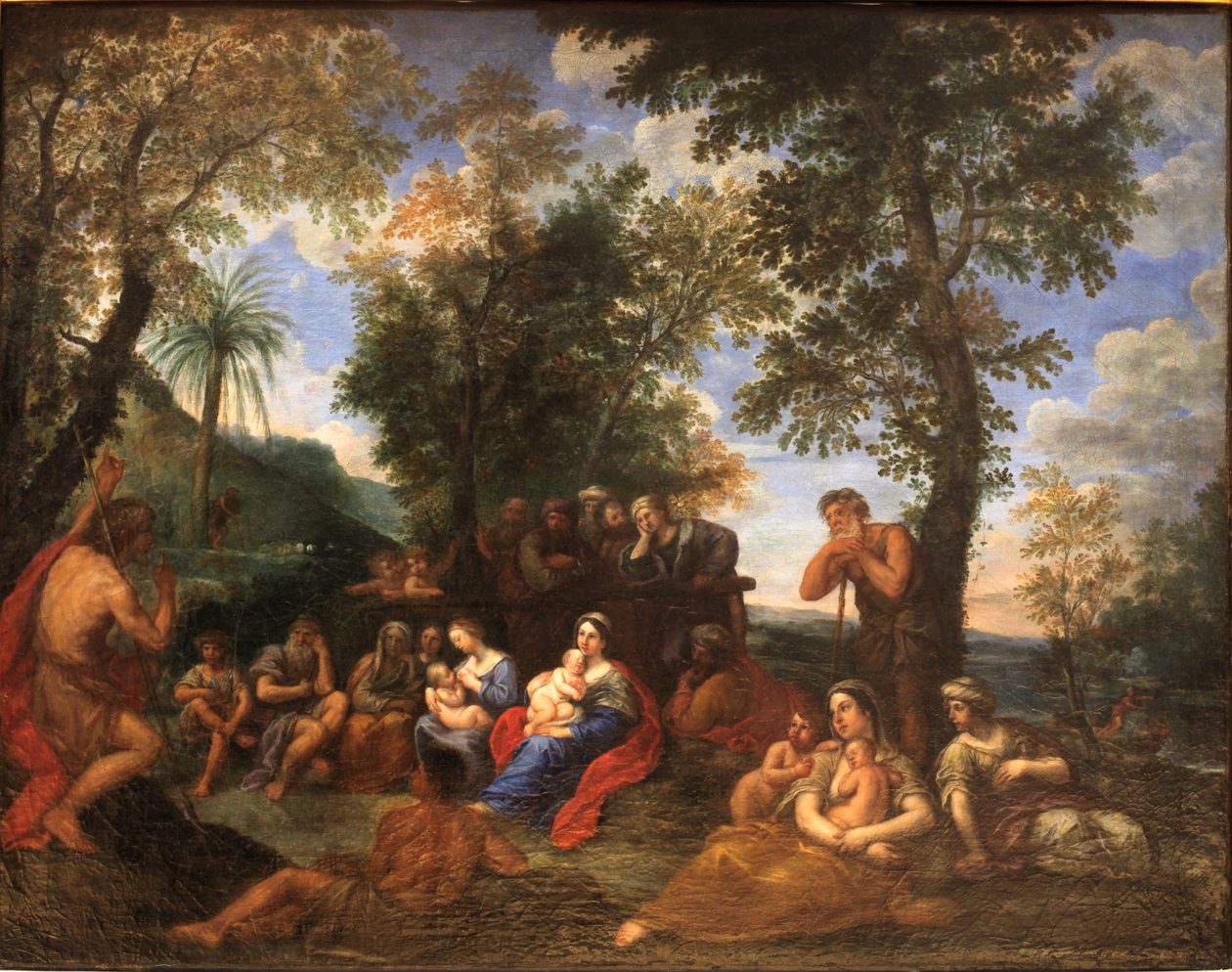 Predicazione di San Giovanni Battista da Francesco Albani