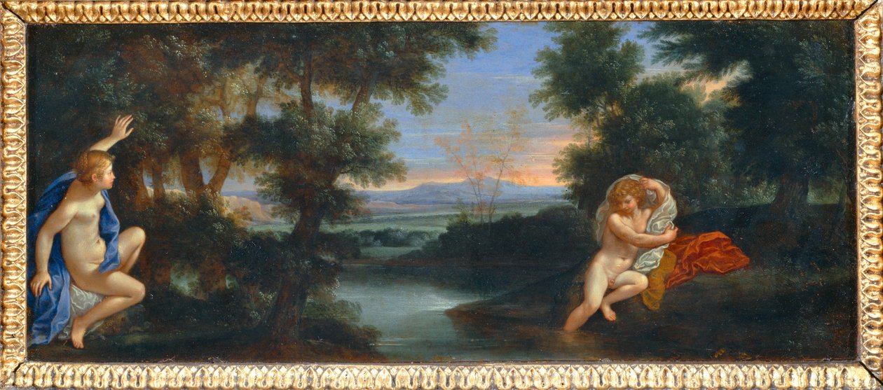 Salmacis et Hermaphrodite - Salmacis ed Ermafrodito ... da Francesco Albani