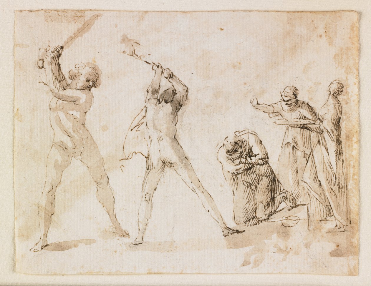Martirio di San Giovanni Battista da Francesco Allegrini