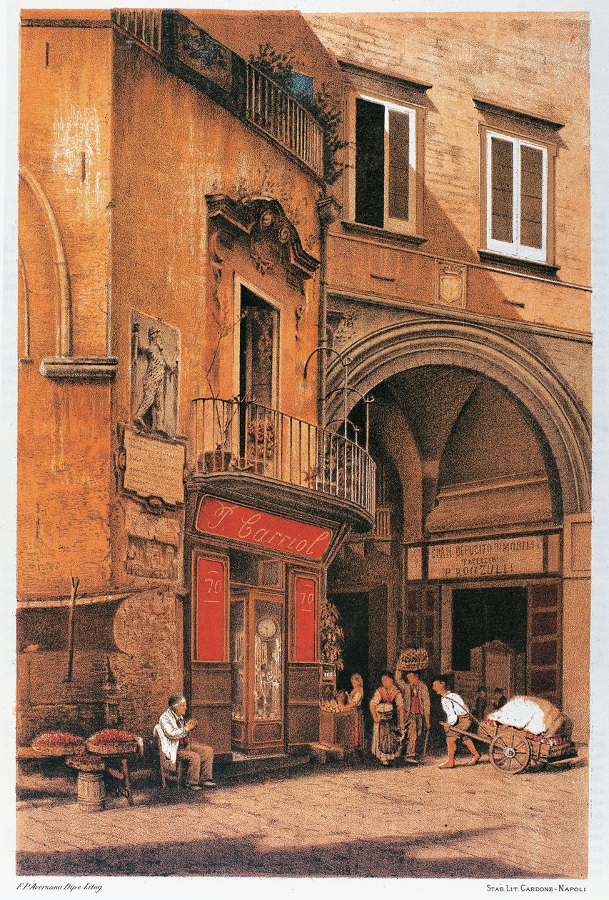 Italia, Napoli, Via Sedile di Porto da Francesco Aversano