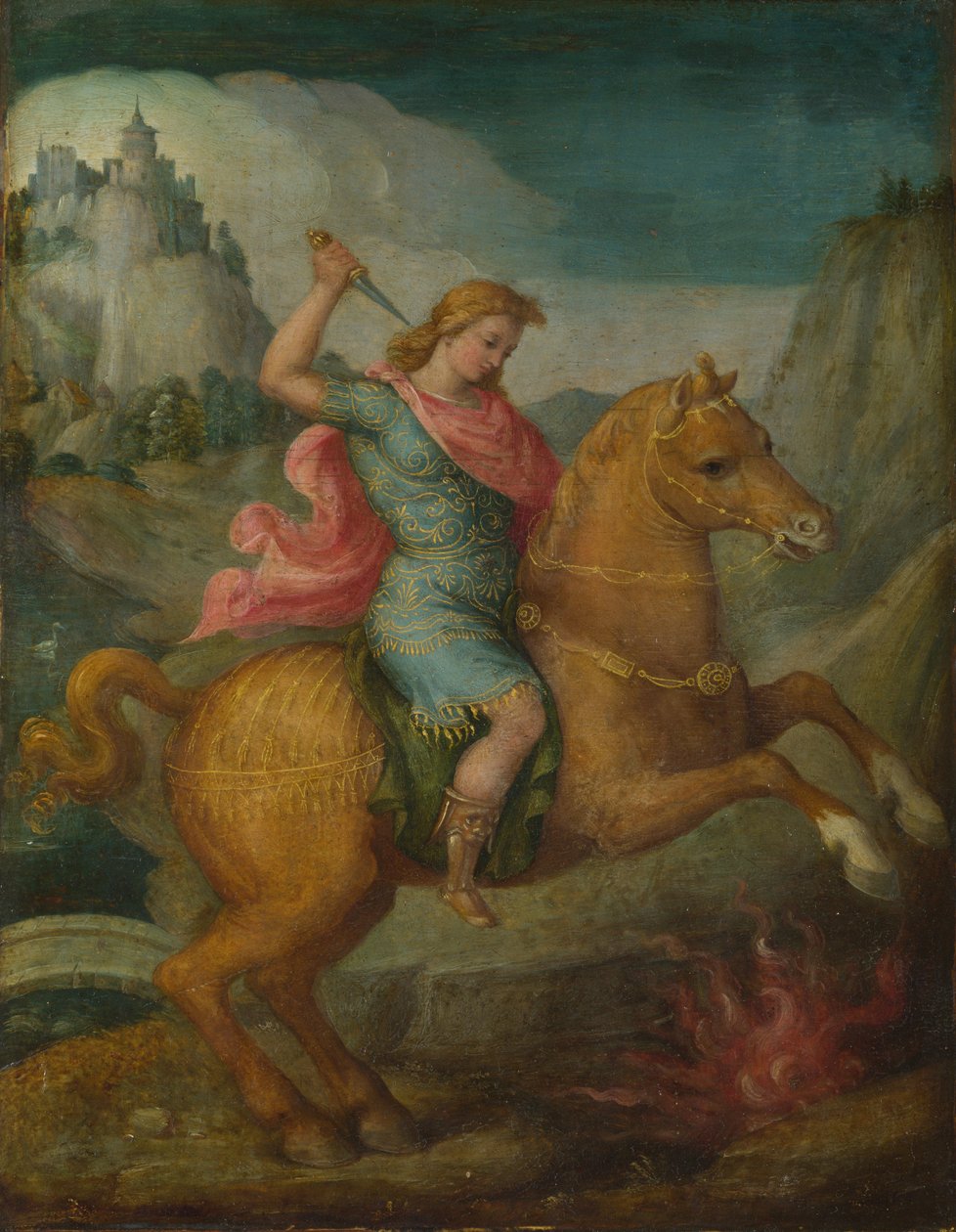 Marco Curzio, c. 1525 da Francesco Ubertini Bacchiacca