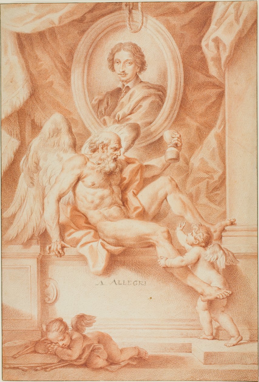 Allegoria del tempo in onore di un pittore (Claude Lorrain) da Francesco Bartolozzi