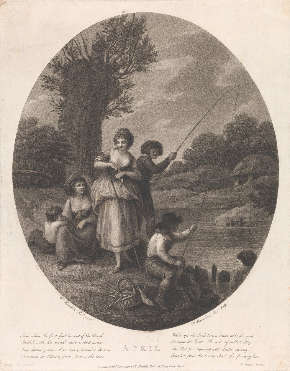Aprile da Francesco Bartolozzi