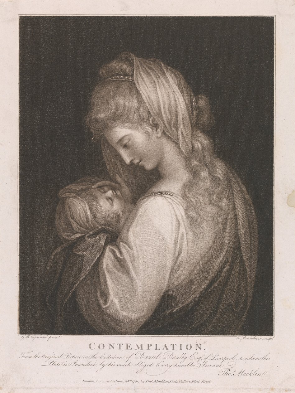Contemplazione da Francesco Bartolozzi