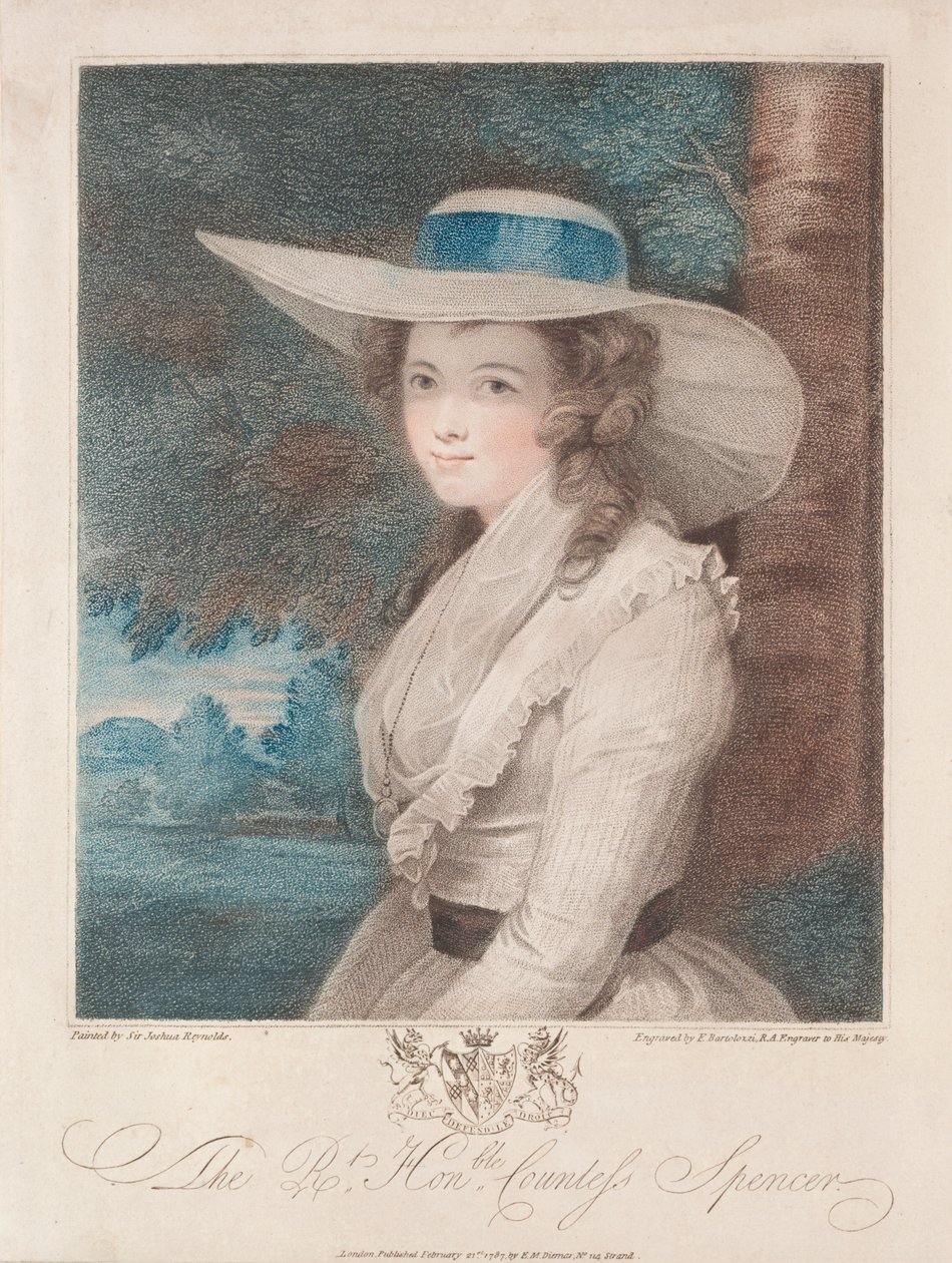 Contessa Spencer da Francesco Bartolozzi