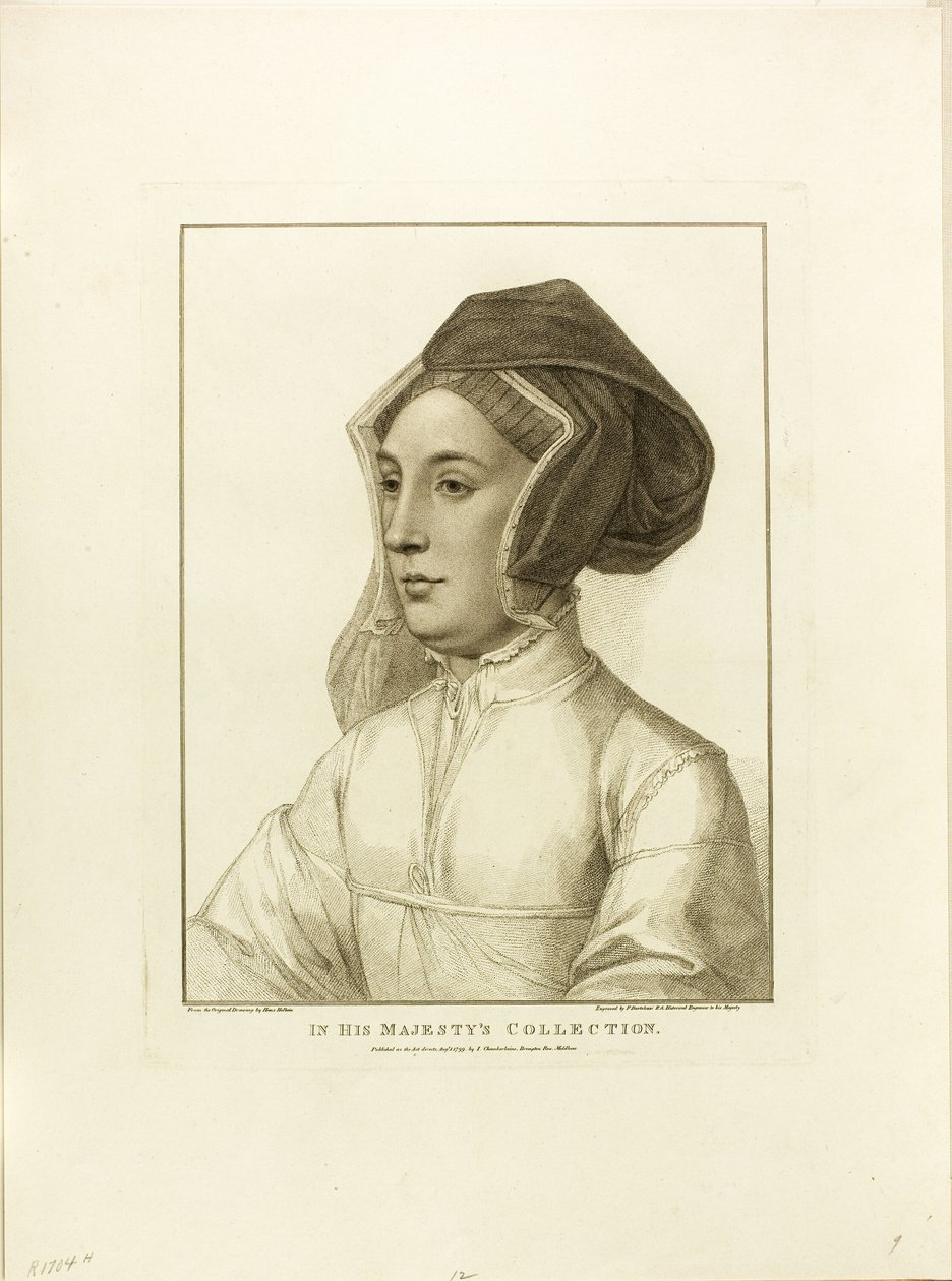 Dama di corte da Francesco Bartolozzi
