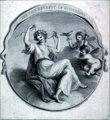 Progetto per una carta di beneficenza da Francesco Bartolozzi