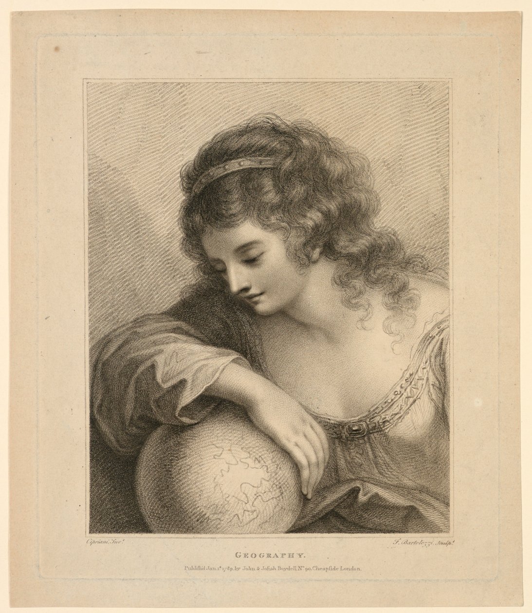 Geografia da Francesco Bartolozzi