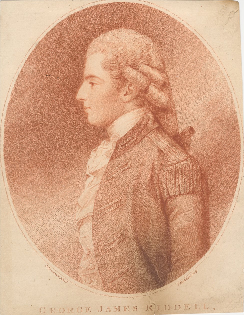 George James Riddell da Francesco Bartolozzi