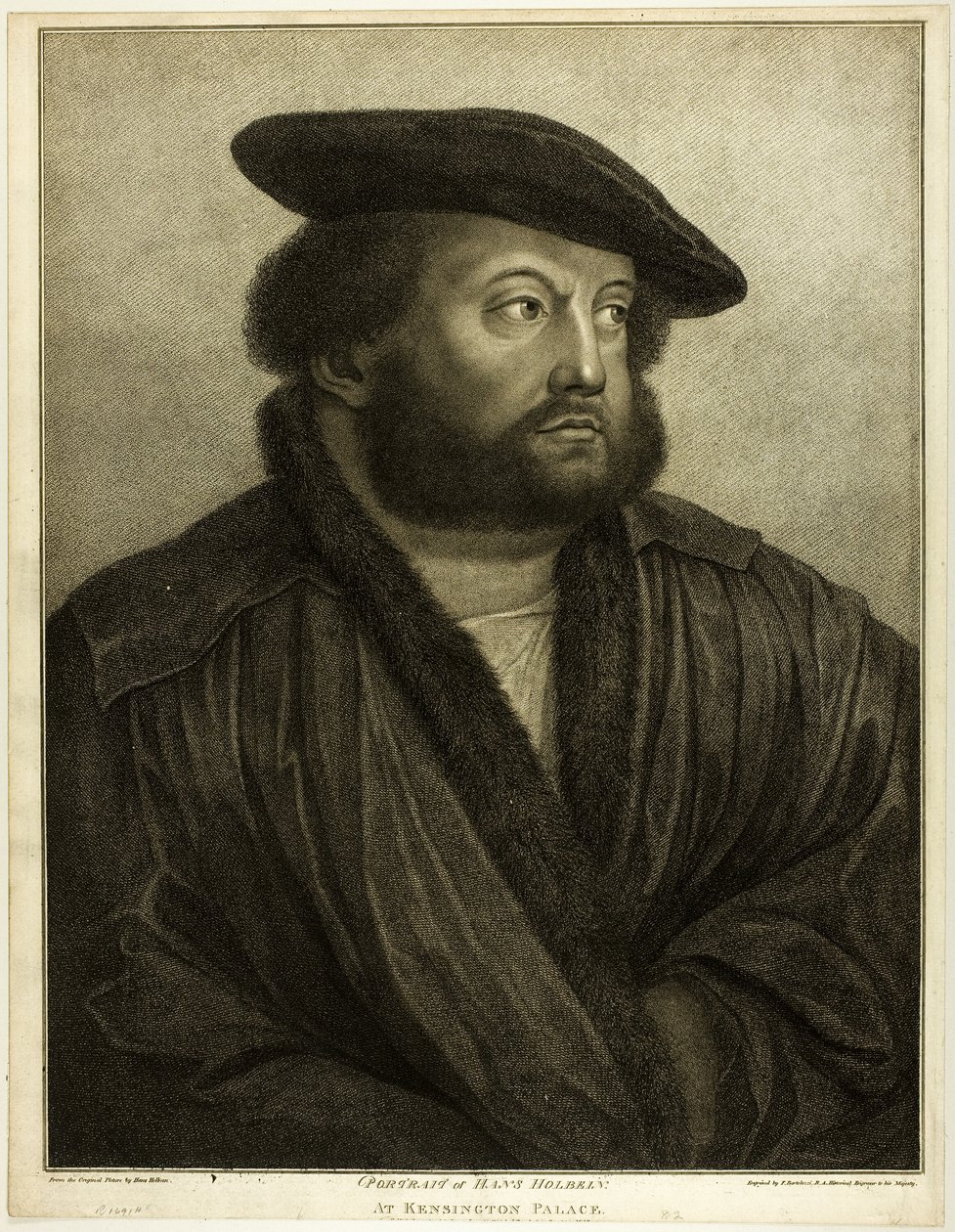 Hans Holbein da Francesco Bartolozzi