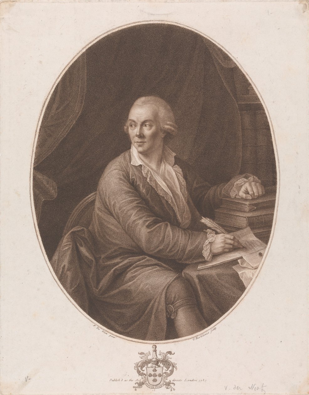 Hendrik Karel Nicolaas Van Der Noot da Francesco Bartolozzi