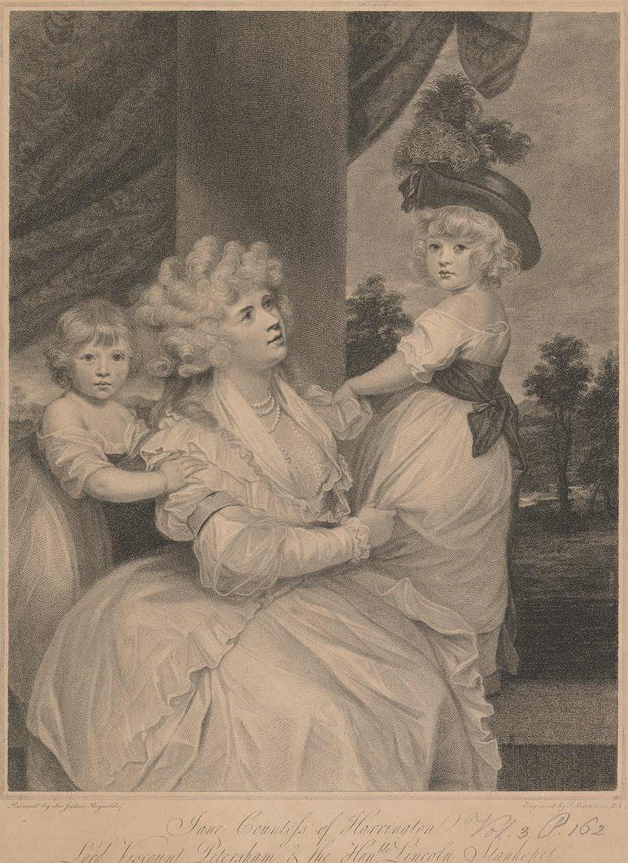Jane, Contessa di Harrington, Lord Visconte Petersham e l