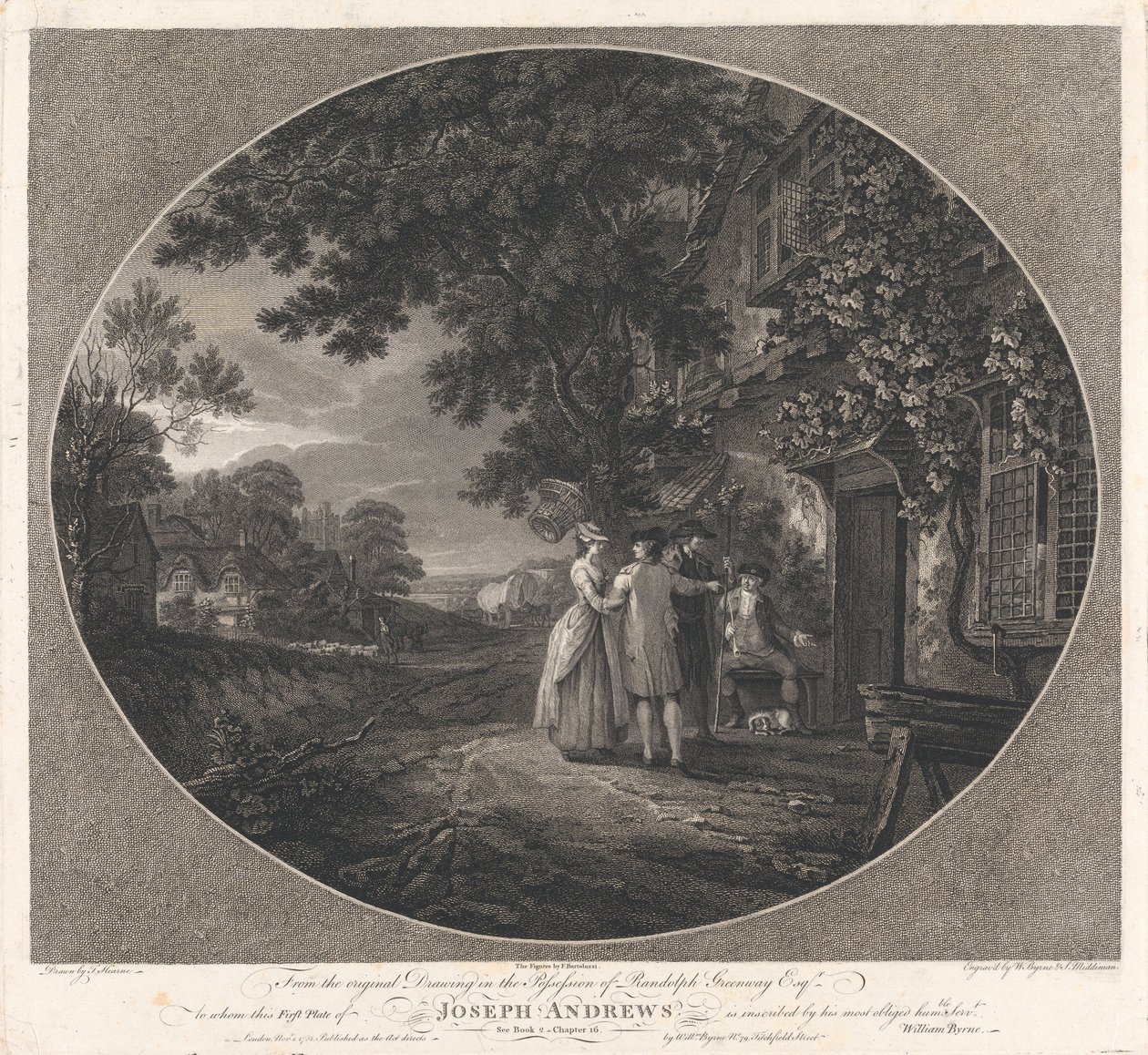 Joseph Andrews da Francesco Bartolozzi