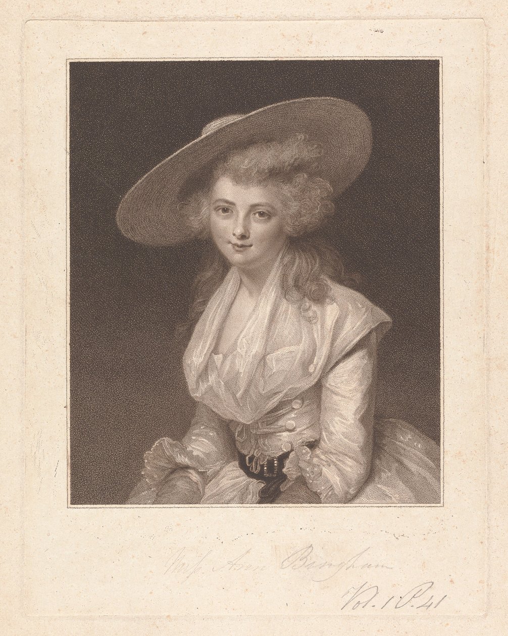 Lady Anne Bingham da Francesco Bartolozzi