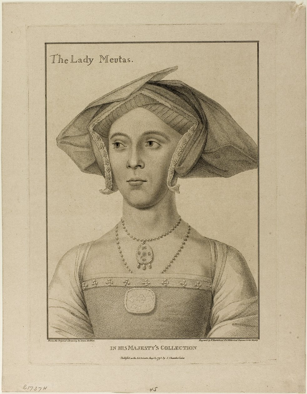 Lady Meutas da Francesco Bartolozzi