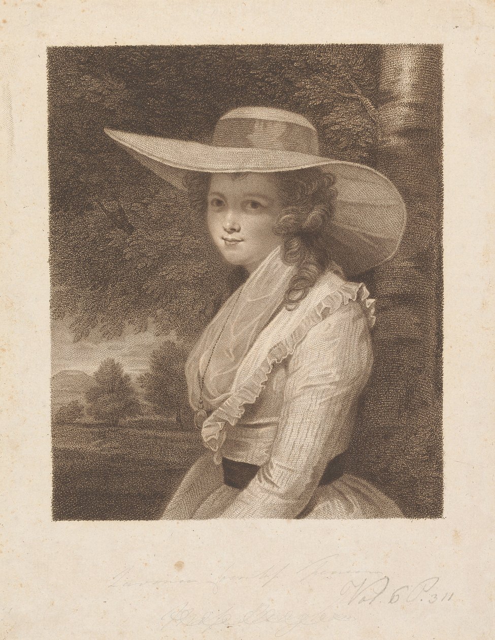 Lavinia Spencer (nata Bingham), Contessa Spencer da Francesco Bartolozzi
