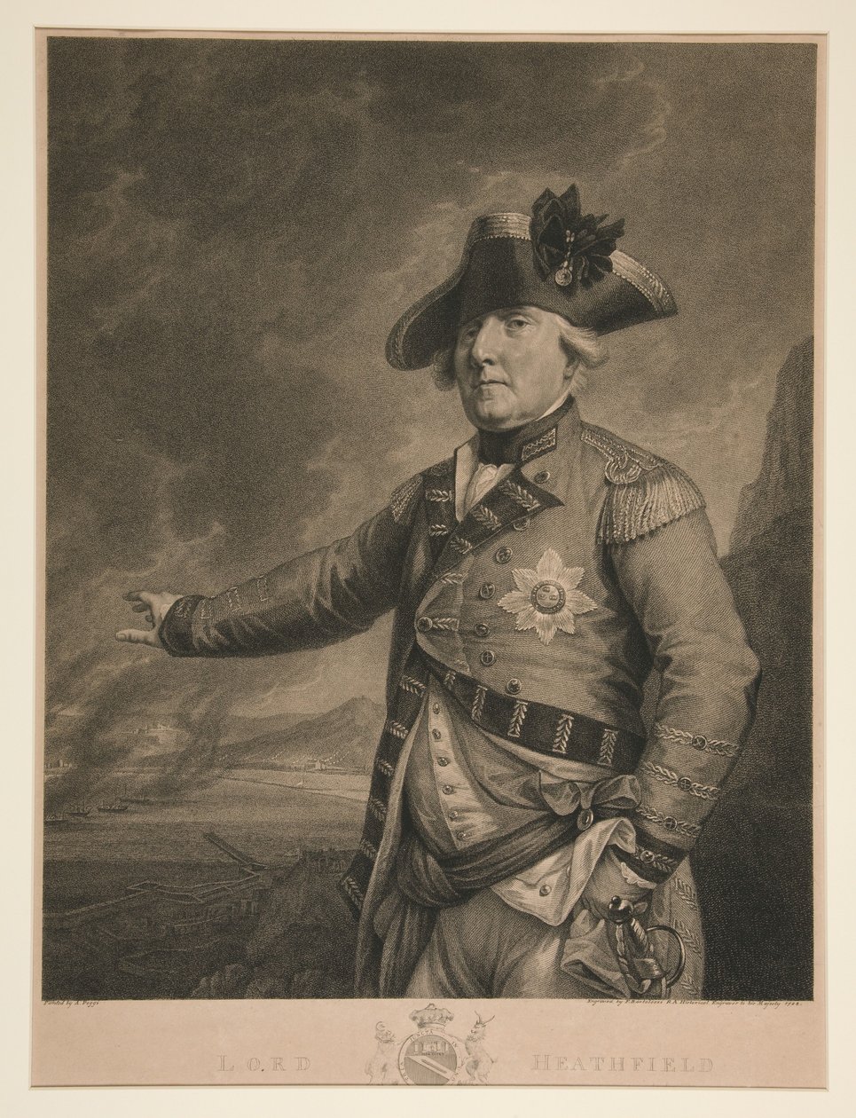 Lord Heathfield da Francesco Bartolozzi