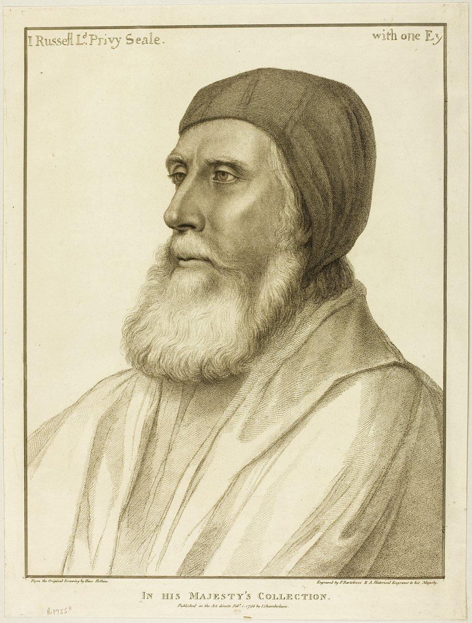 Lord Russell da Francesco Bartolozzi