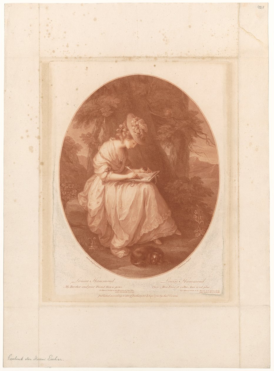 Louisa Hammond da Francesco Bartolozzi