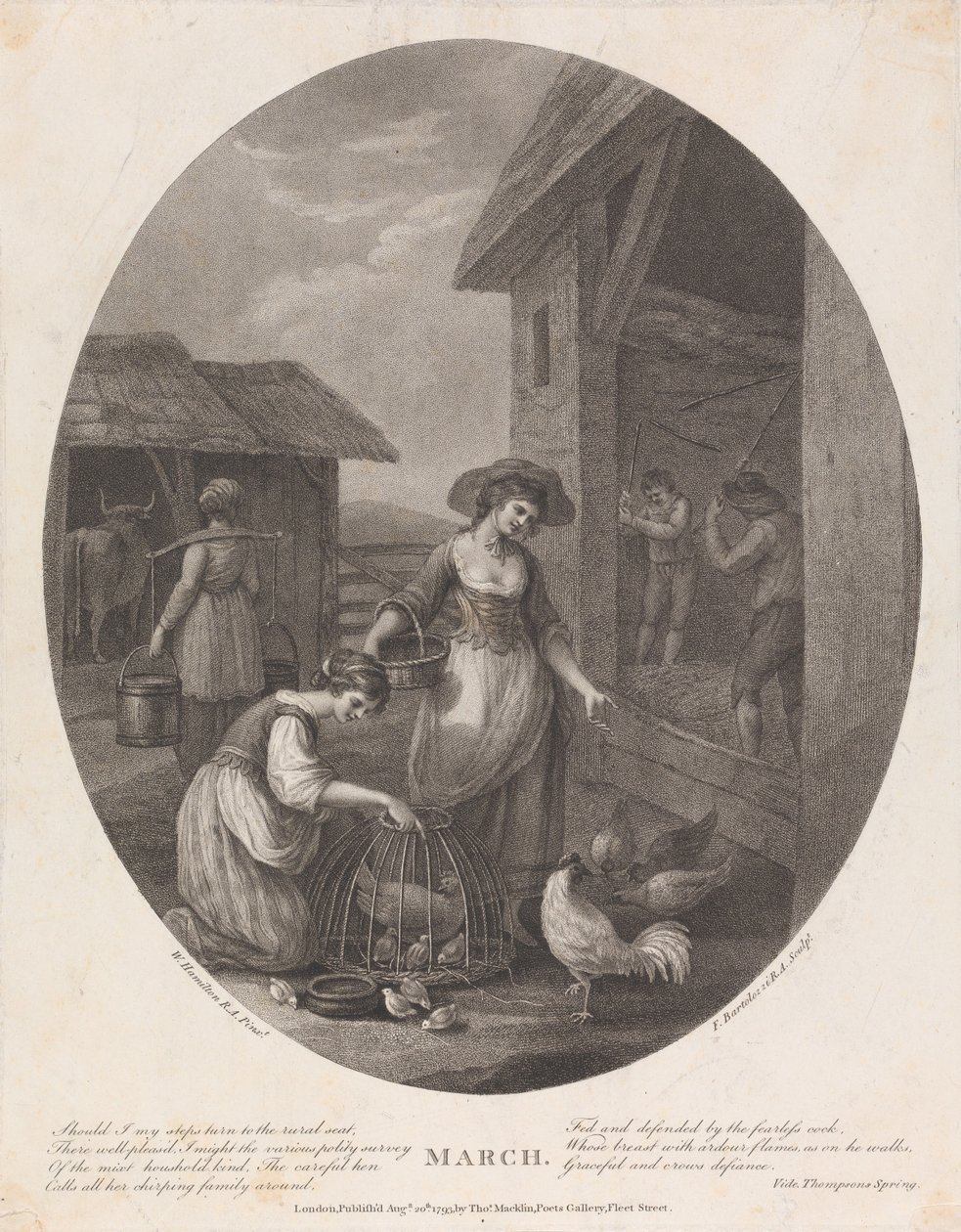 marzo da Francesco Bartolozzi