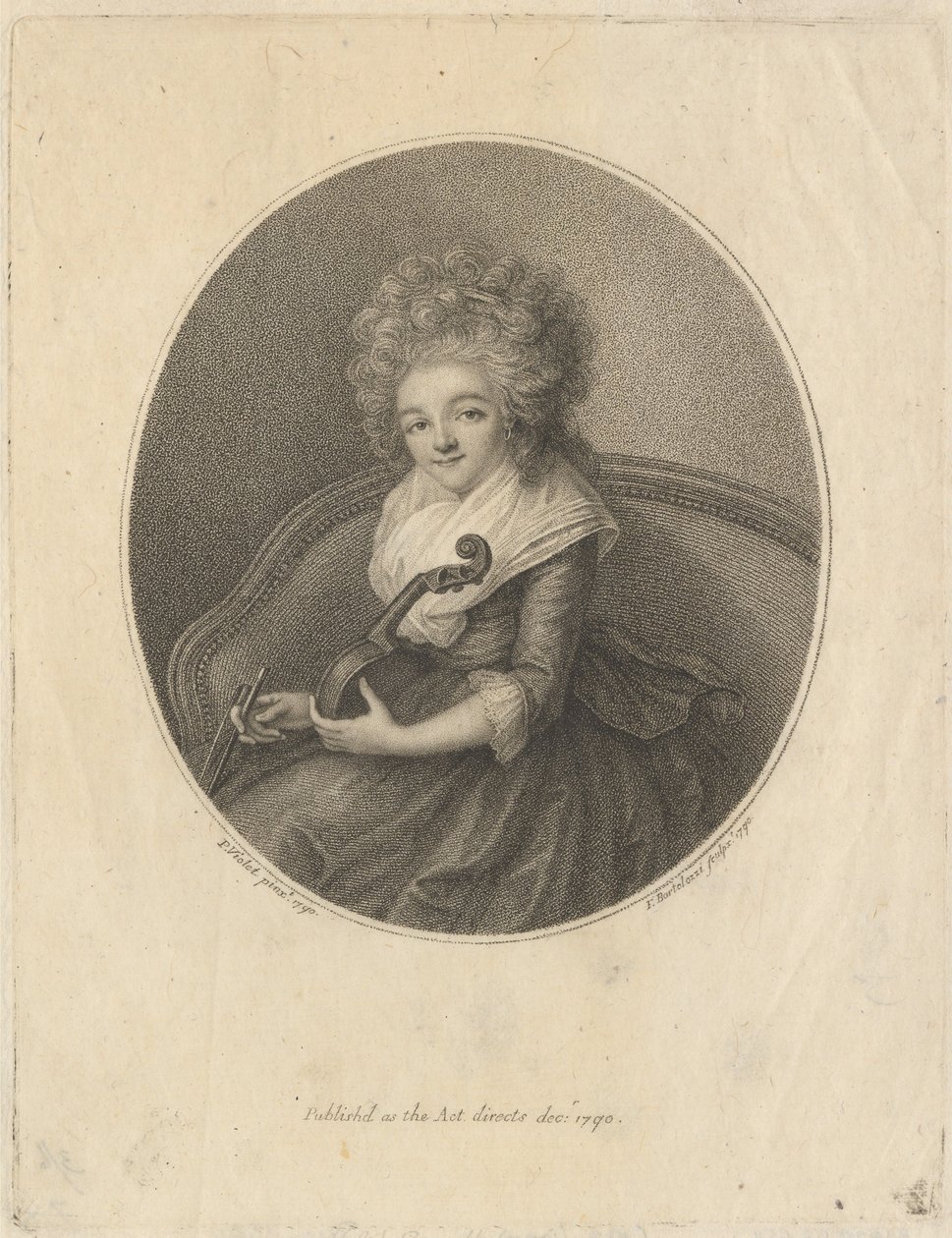 Signora Gautherot da Francesco Bartolozzi
