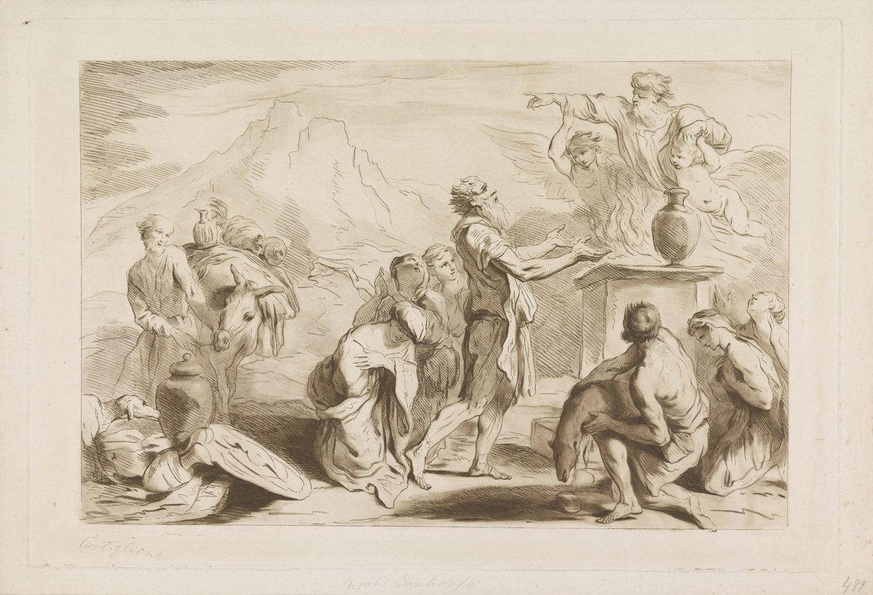 Offerta di Noè da Francesco Bartolozzi