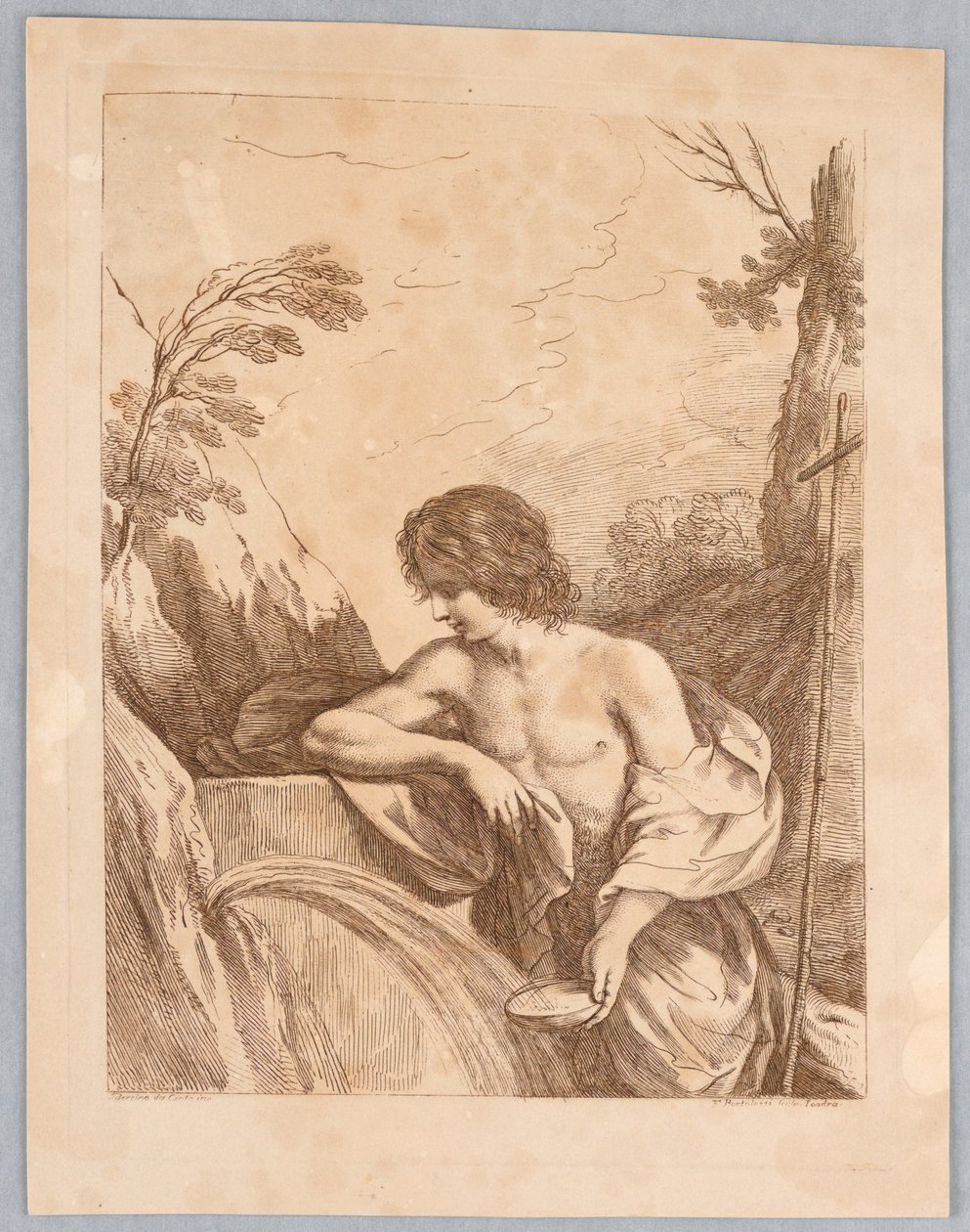 San Giovanni nel deserto da Francesco Bartolozzi