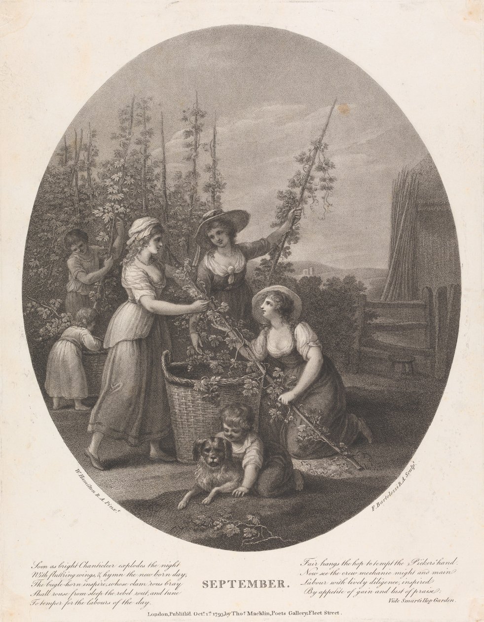 Settembre da Francesco Bartolozzi