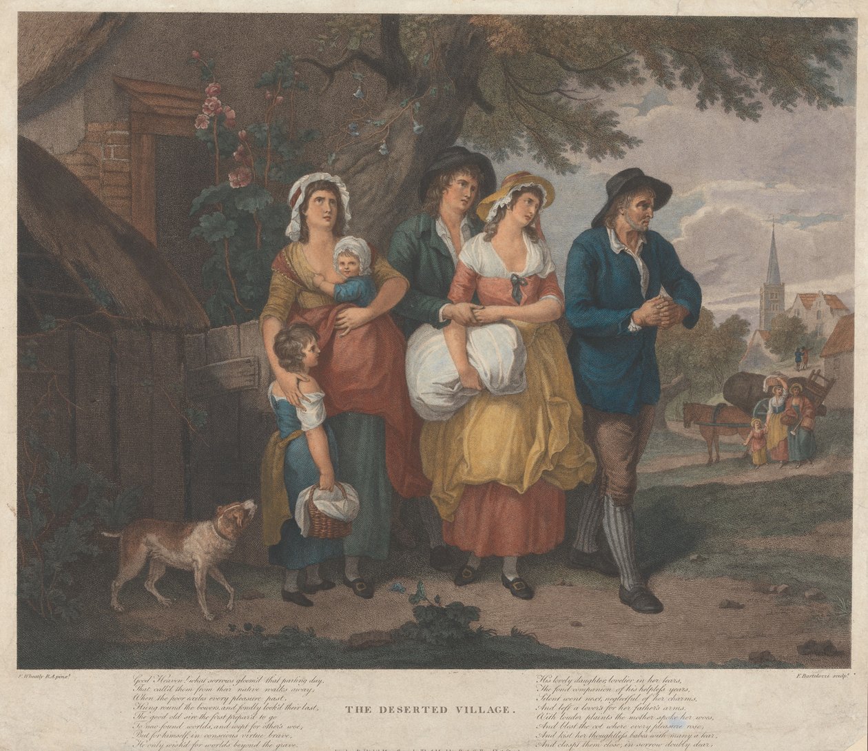 Il villaggio abbandonato da Francesco Bartolozzi