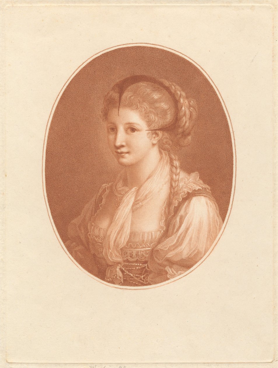 La bella alsaziana da Francesco Bartolozzi