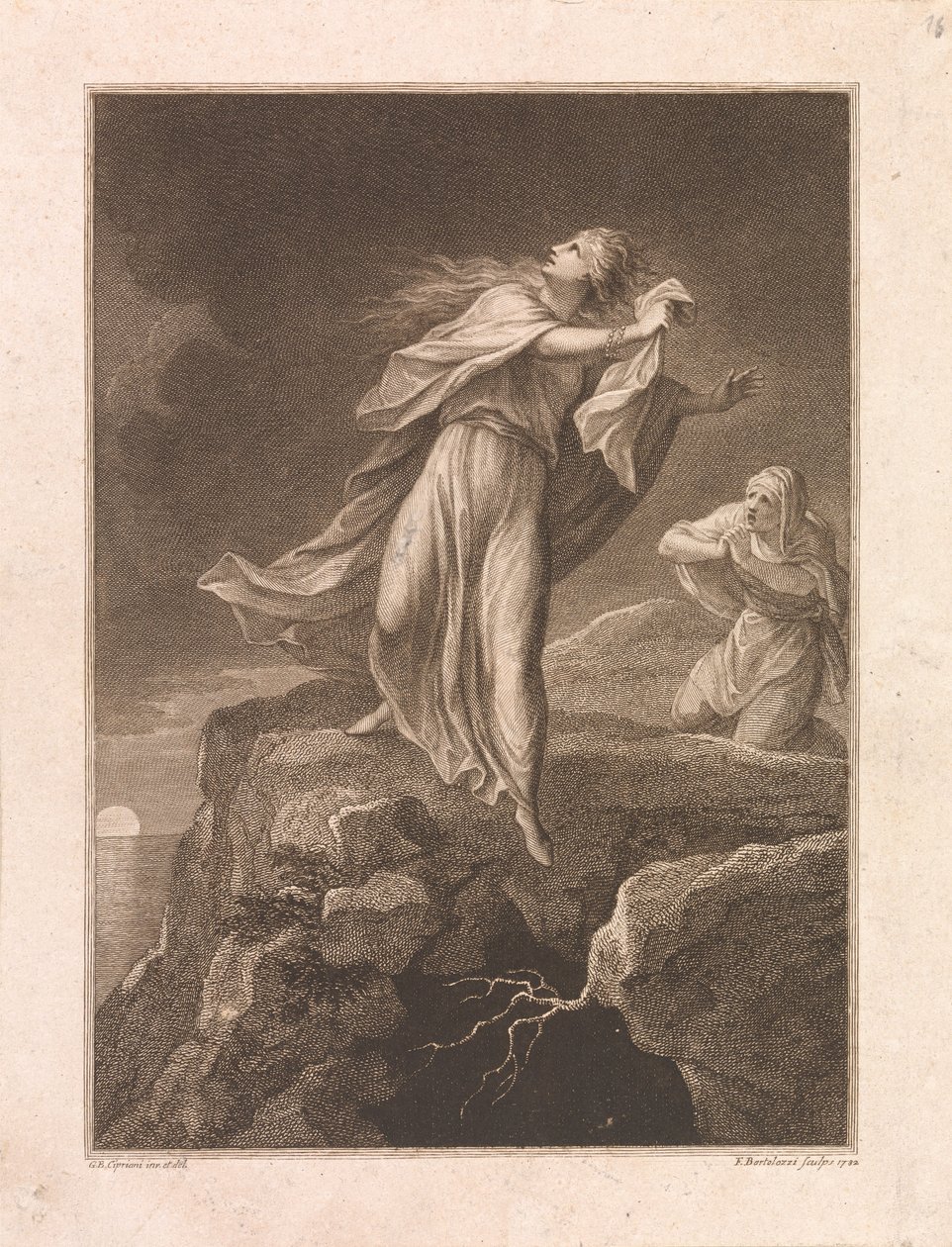 La Resurrezione, santa Maria Maddalena e Maria, madre di Giacomo da Francesco Bartolozzi