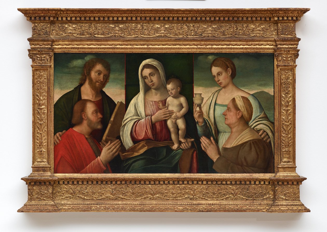 Madonna col Bambino con santi e donatori da Francesco Bissolo