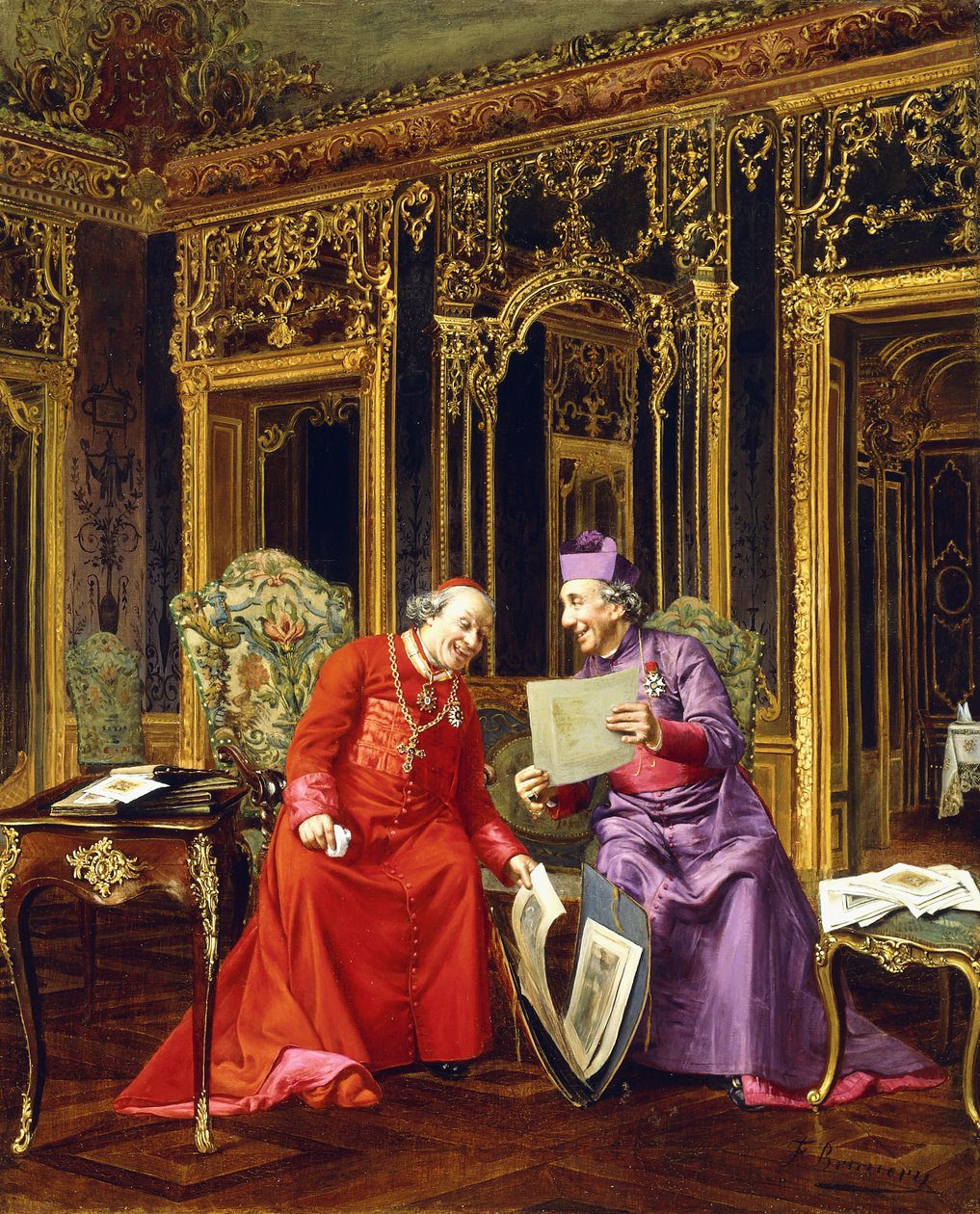 I collezionisti di stampe da Francesco Brunery