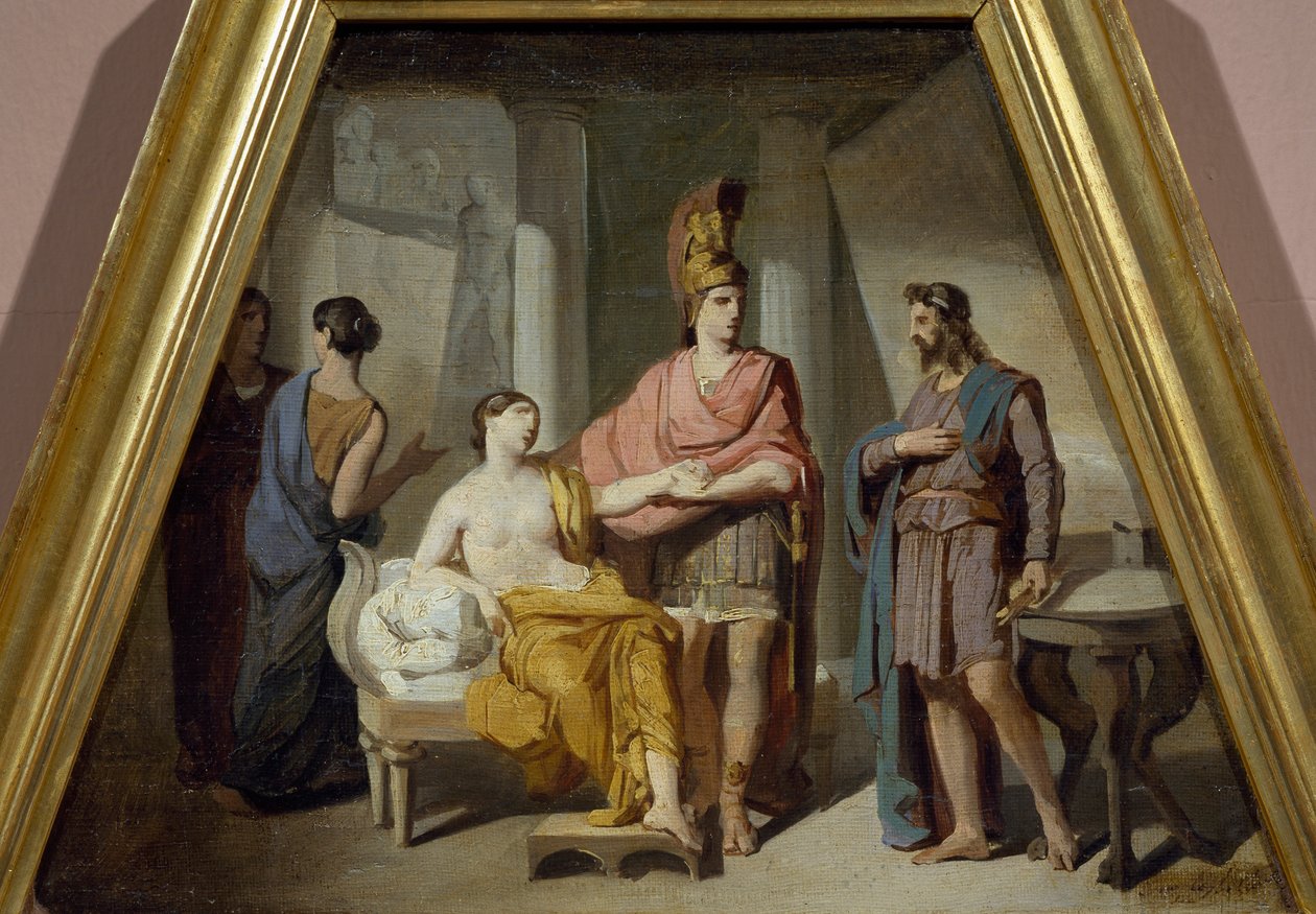 Alessandro cede la sua amante Campaspe ad Apelle, di Francesco Coghetti da Francesco Coghetti