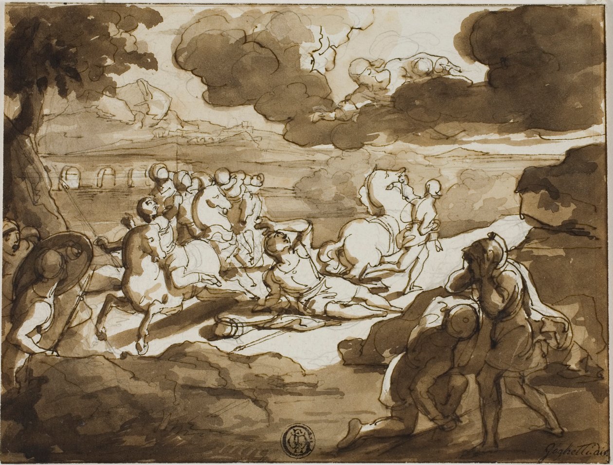 Conversione di San Paolo da Francesco Coghetti