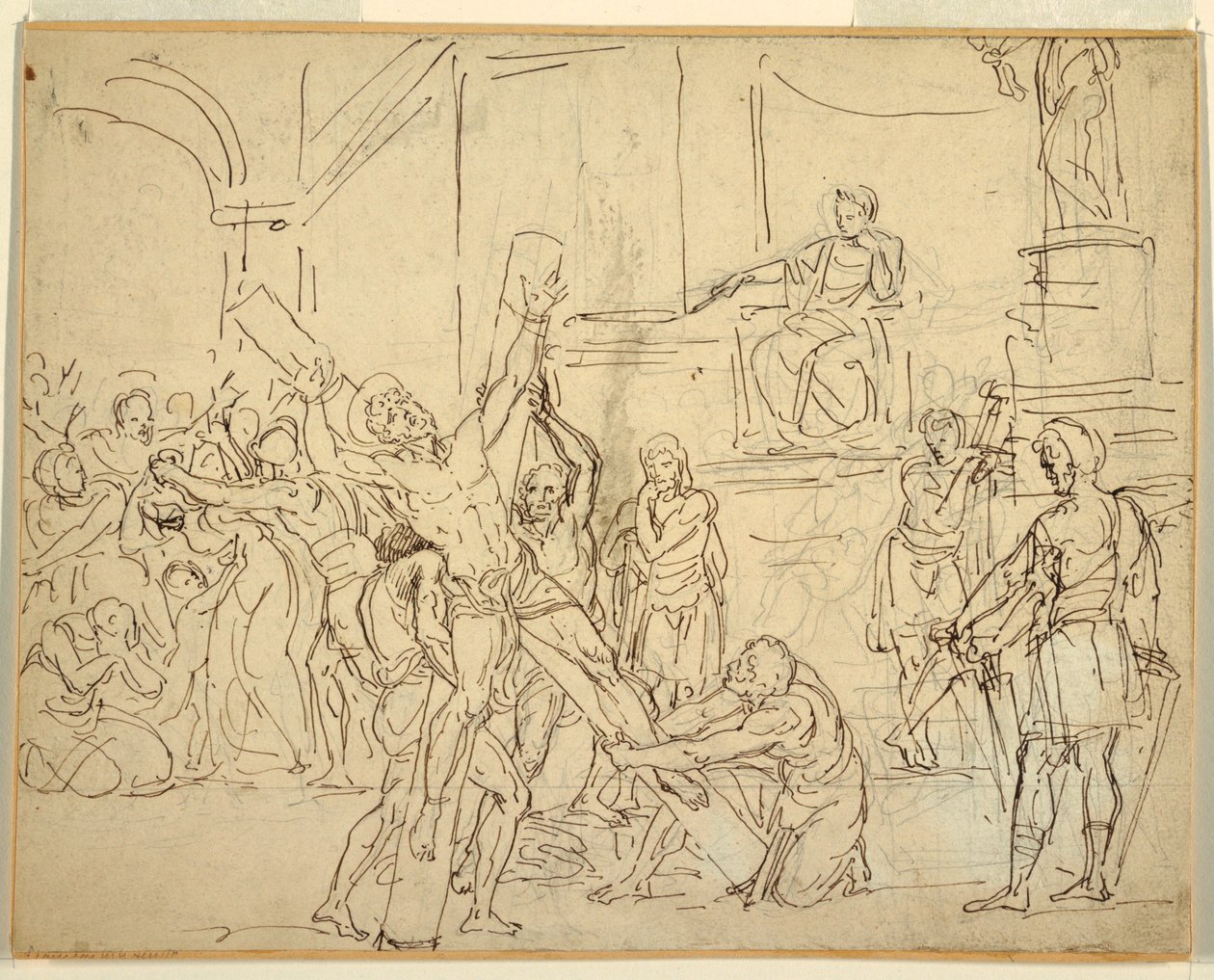 Disegno, Martirio di Sant