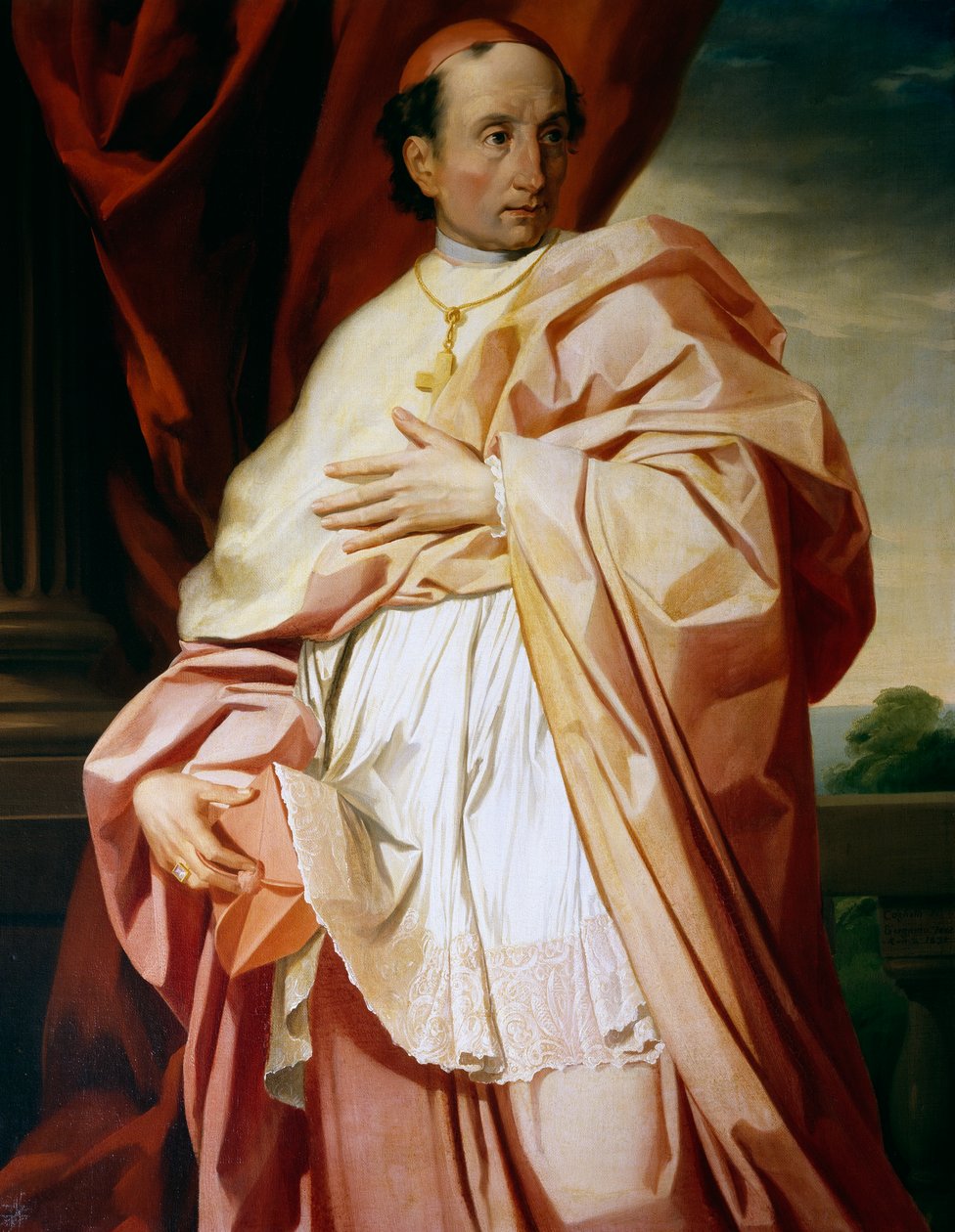 Ritratto di Cesare Nembrini Pironi Gonzaga da Francesco Coghetti