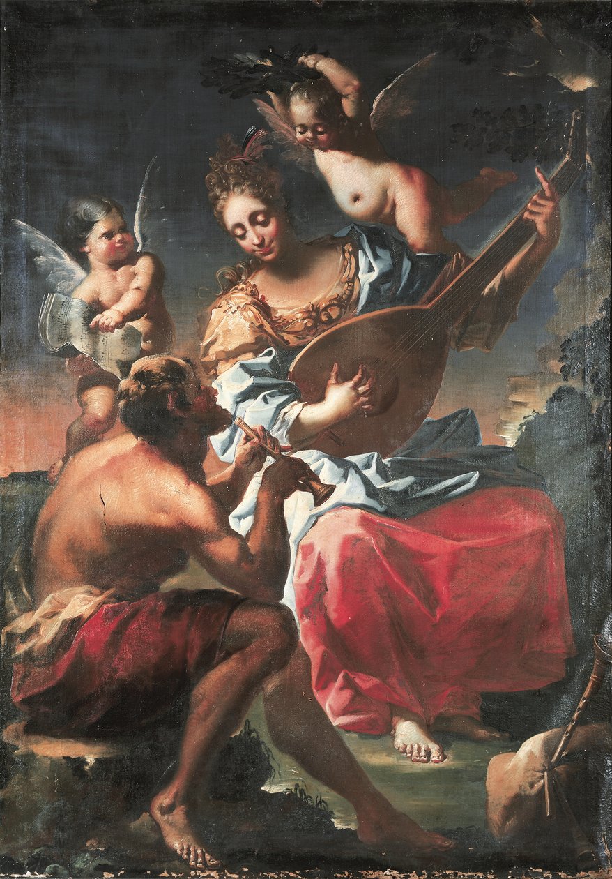 Allegoria della musica da Francesco Conti