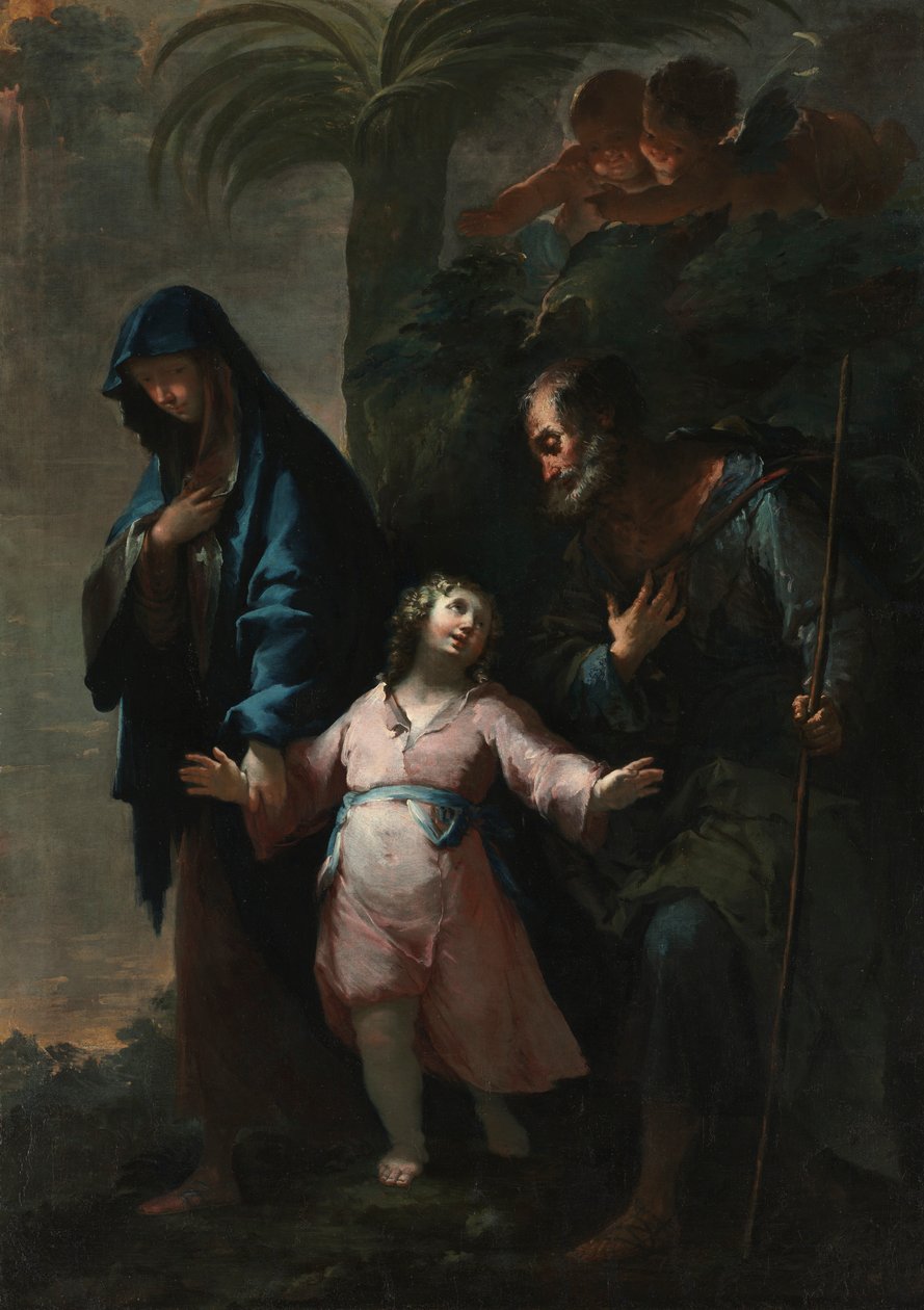 Ritorno a Nazareth, 1735 da Francesco Conti