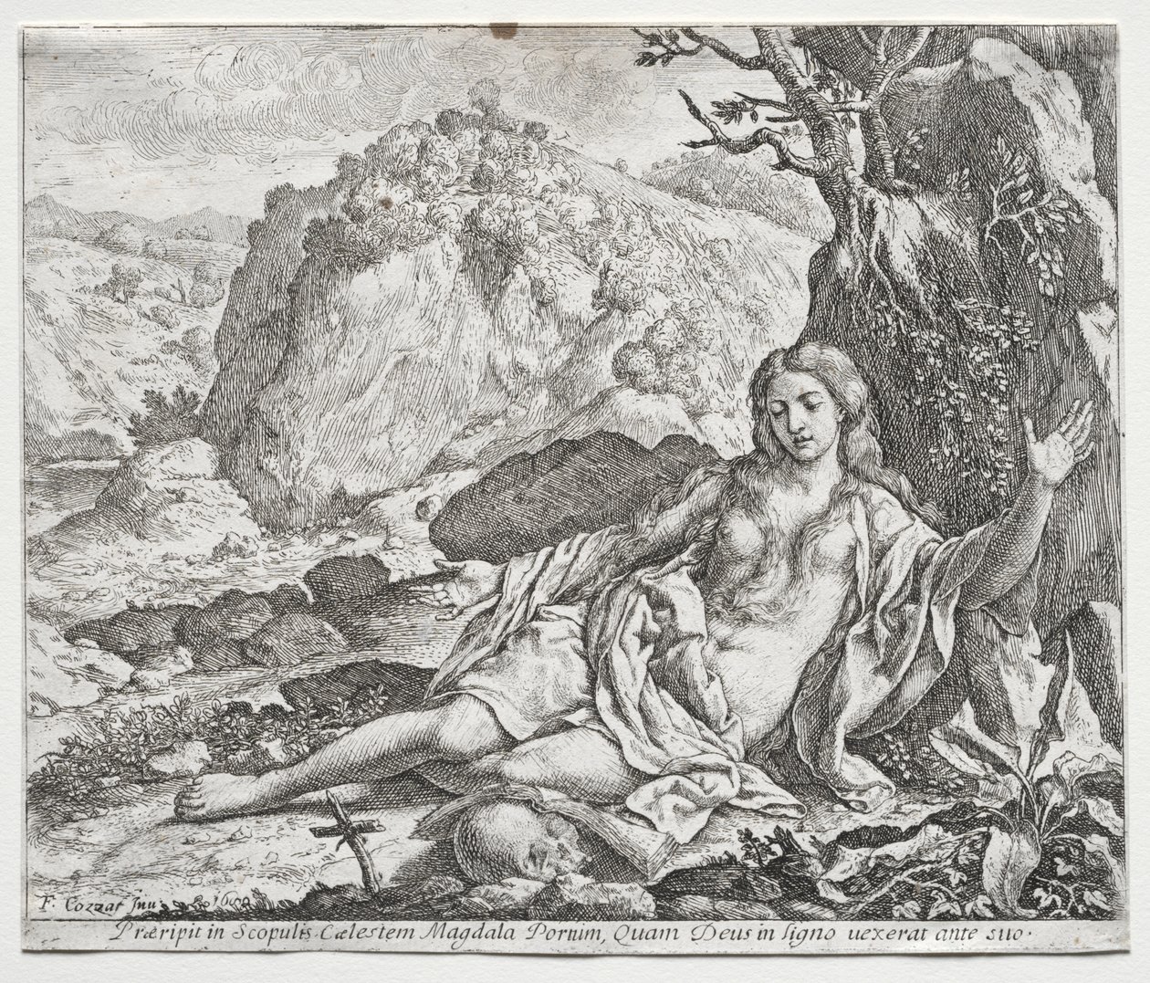 La Maddalena penitente da Francesco Cozza