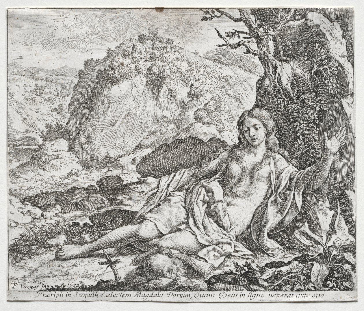 La Maddalena penitente, 1650 da Francesco Cozza