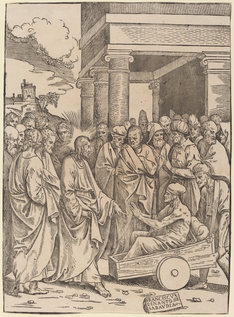 La Resurrezione di Lazzaro da Francesco Denanto