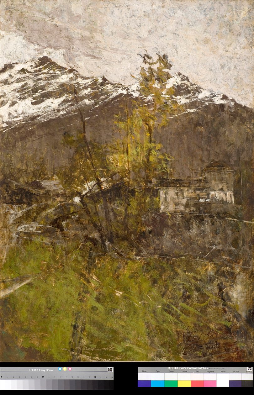 La prima neve (1889) da Francesco Filippini
