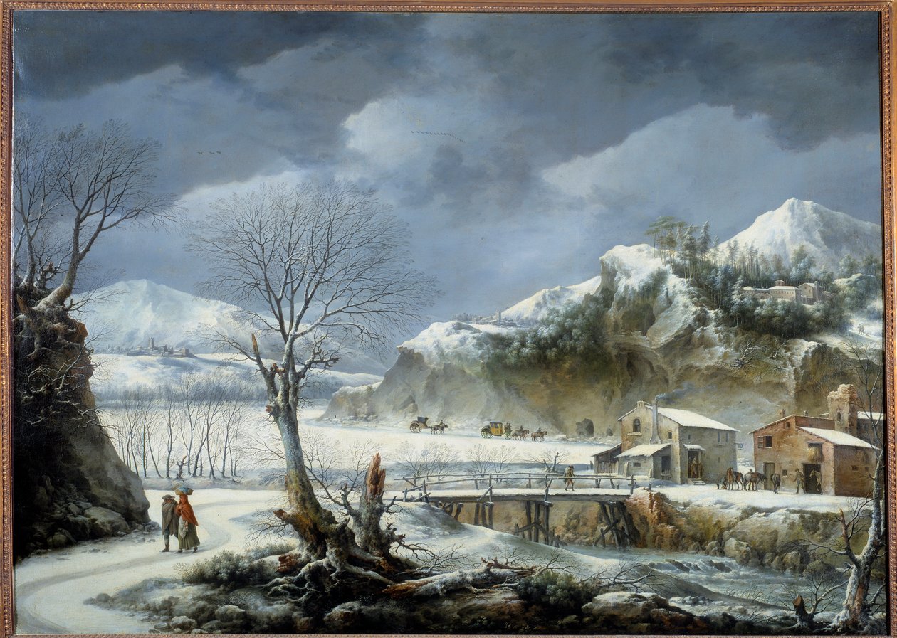 Paesaggio invernale da Francesco Foschi