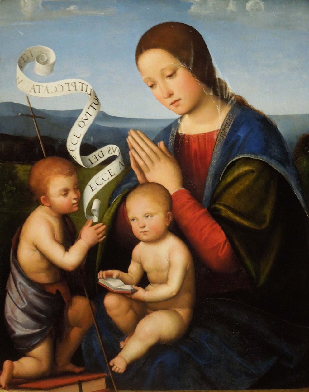 Francesco Francia - La Vergine con il Bambino e San Giovannino da Francesco Francia