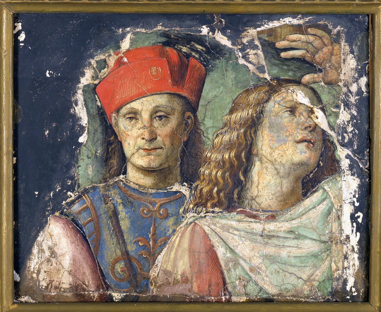 Due teste maschili da Francesco Francia