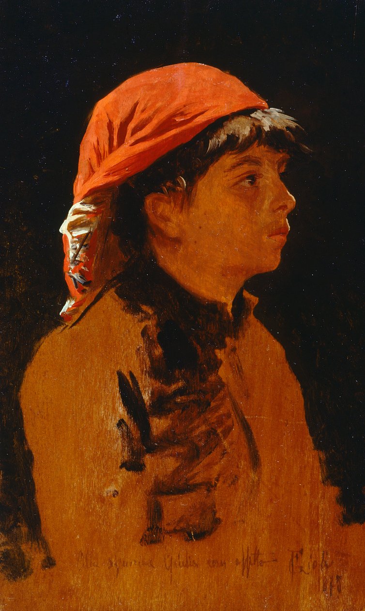 Sciarpa rossa da Francesco Gioli