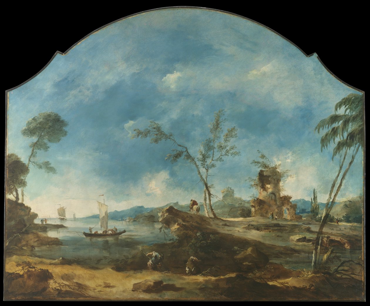 Paesaggio fantastico da Francesco Guardi