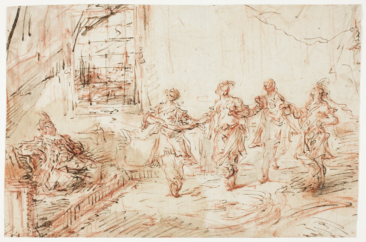 Scena di harem da Francesco Guardi